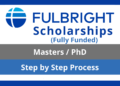Full Funding Scholarship in USA: Fullbright Foreign Students Scholarships Program