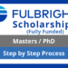 Full Funding Scholarship in USA: Fullbright Foreign Students Scholarships Program
