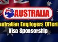 Visa Sponsorship Jobs Opportunity In Australia